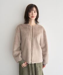 YECCA VECCA | ボリューム袖フェイクファーコート(その他アウター)