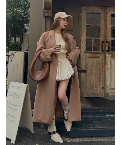 ダブルロングチェスターコート（チェスターコート）｜Darich