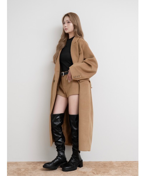 ダブルロングチェスターコート（チェスターコート）｜Darich