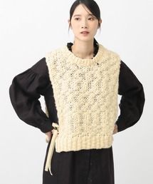 studio CLIP | 《natural by clip》2ゲージウール混スラブベスト(ベスト)