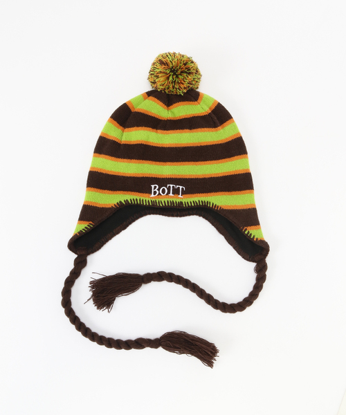 BOTT（ボット）の「【BoTT / ボット】Light Logo Stripe Beanie