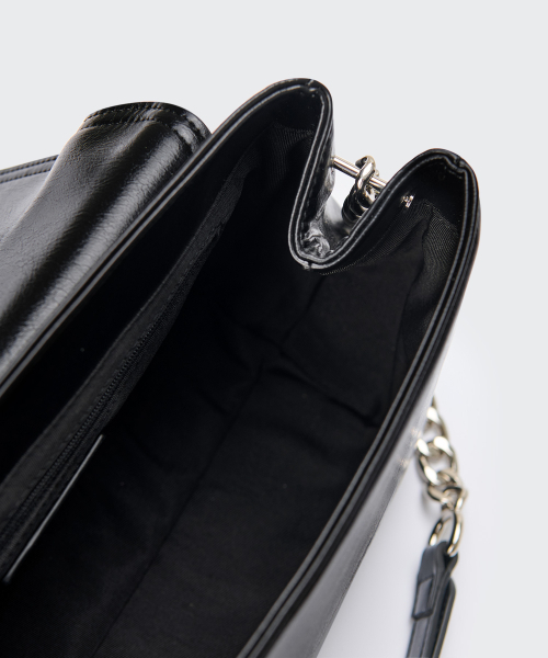 MUSINSA STANDARD WOMAN（ムシンサスタンダードウーマン）の「スクエアエンベロープショルダーバッグ[ブラック]（ショルダーバッグ・レディース・その他・FREE）」の6枚目の写真