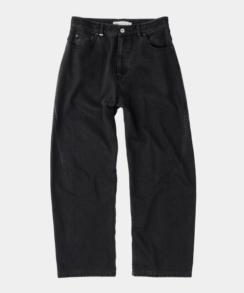 SLOWACID（スローアシッド）の「バックロゴデニムパンツ[ブラック]（デニムパンツ・レディース・その他・SMALL/MEDIUM/LARGE）」の6枚目の写真