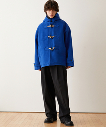 TRIP LE SENS（トリップ ル センス）の「オーバーサイズダッフルショートコート_ブルー（ダッフルコート）」