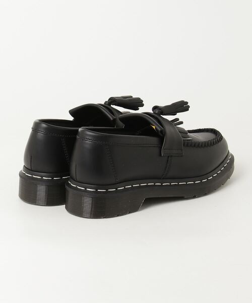 Dr. Martens(ドクターマーチン)の「Dr.Martens ADRIAN WHT STITCH ドクターマーチン エイドリアン ホワイト ステッチ ローファー(ローファー・メンズ・ブラック・24cm/25cm/26cm/27cm/28cm)」の2枚目の写真