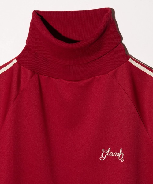 glamb（グラム）の「Turtleneck Jersey / タートルネックジャージ（ジャージ・メンズ・レッド/ブラック・S/M/L）」の15枚目の写真