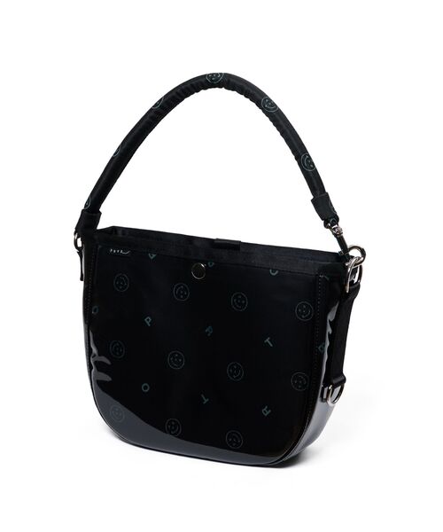 PORTER(ポーター)の「グロス ラウンドバッグ(ハンドバッグ・メンズ・ターコイズブルー系/ピンク・FREE)」の5枚目の写真