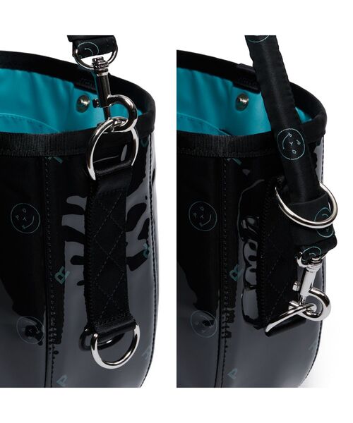 PORTER(ポーター)の「グロス ラウンドバッグ(ハンドバッグ・メンズ・ターコイズブルー系/ピンク・FREE)」の8枚目の写真