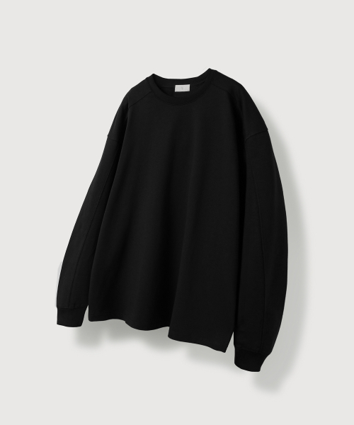 MOOD INSIDE(ムードインサイド)の「スティッチラインロングスリーブ_ブラック(Tシャツ/カットソー・メンズ・ブラック・LARGE/X-LARGE/MEDIUM)」の1枚目の写真