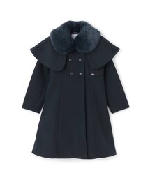 アナスイミニ　ANNA SUI Mini ウールコート　150　ネイビー　濃紺 ANNA SUI mini｜アナスイ・ミニのダッフルコート（ブルー・ネイビー