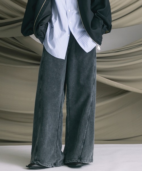 UNISEX》【ONE-MILE WEAR】Prime-Wide Fade Sweatpants/ワンマイル