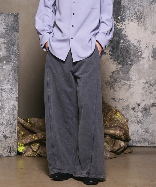 UNISEX》【ONE-MILE WEAR】Prime-Wide Fade Sweatpants/ワンマイル