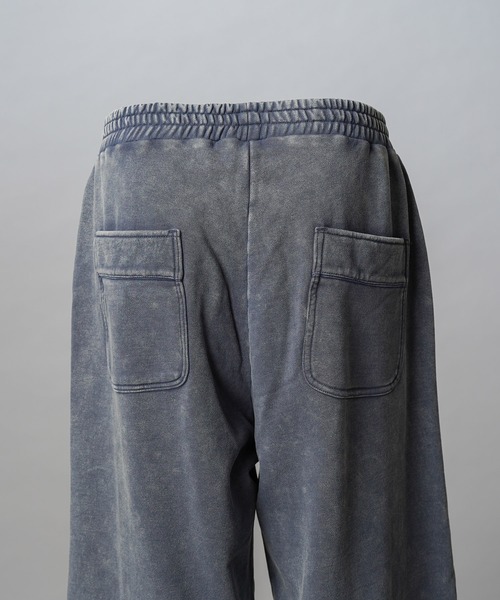 MAISON SPECIAL（メゾンスペシャル）の「《UNISEX》【ONE-MILE WEAR】Prime-Wide Fade Sweatpants/ワンマイルウェアプライムワイドフェードスウェットパンツ【MAISON SPECIAL/メゾンスペシャル】■セットアップ対応■（スウェットパンツ・メンズ・チャコールグレー/グレー/ブルー/パープル・0/1/2）」の10枚目の写真