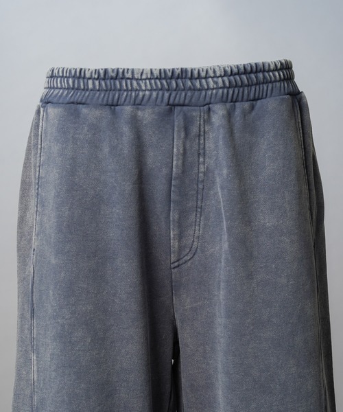MAISON SPECIAL（メゾンスペシャル）の「《UNISEX》【ONE-MILE WEAR】Prime-Wide Fade Sweatpants/ワンマイルウェアプライムワイドフェードスウェットパンツ【MAISON SPECIAL/メゾンスペシャル】■セットアップ対応■（スウェットパンツ・メンズ・チャコールグレー/グレー/ブルー/パープル・0/1/2）」の7枚目の写真