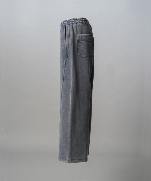 MAISON SPECIAL（メゾンスペシャル）の「《UNISEX》【ONE-MILE WEAR】Prime-Wide Fade Sweatpants/ワンマイルウェアプライムワイドフェードスウェットパンツ【MAISON SPECIAL/メゾンスペシャル】■セットアップ対応■（スウェットパンツ・メンズ・チャコールグレー/グレー/ブルー/パープル・0/1/2）」の5枚目の写真