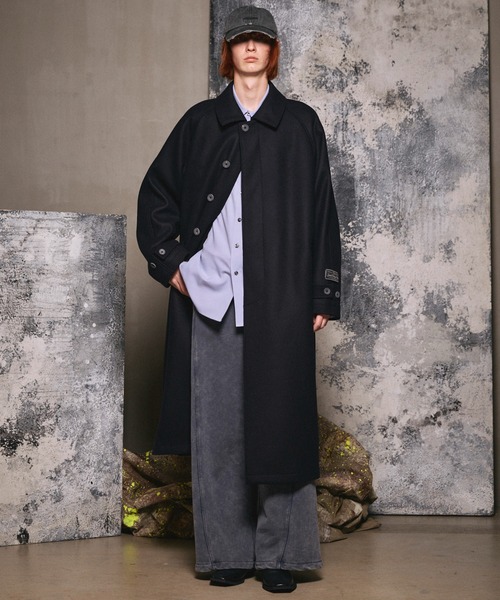 MAISON SPECIAL（メゾンスペシャル）の「《UNISEX》【ONE-MILE WEAR】Prime-Wide Fade Sweatpants/ワンマイルウェアプライムワイドフェードスウェットパンツ【MAISON SPECIAL/メゾンスペシャル】■セットアップ対応■（スウェットパンツ・メンズ・チャコールグレー/グレー/ブルー/パープル・0/1/2）」の21枚目の写真