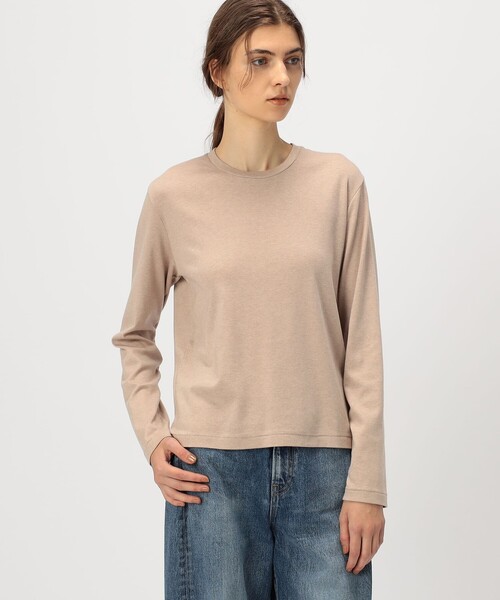 極美品⭐️GALERIE VIE／ギャルリーヴィー コットン 長袖 プルオーバー GALERIE VIE（ギャルリー ヴィー） tシャツ ガーゼジャージー ロング
