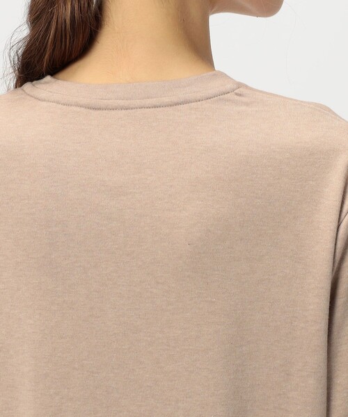 GALERIE VIE(ギャルリー ヴィー)の「コットンカシミヤジャージー クルーネックプルオーバー(Tシャツ/カットソー・レディース・ホワイト/ベージュ・FREE)」の8枚目の写真