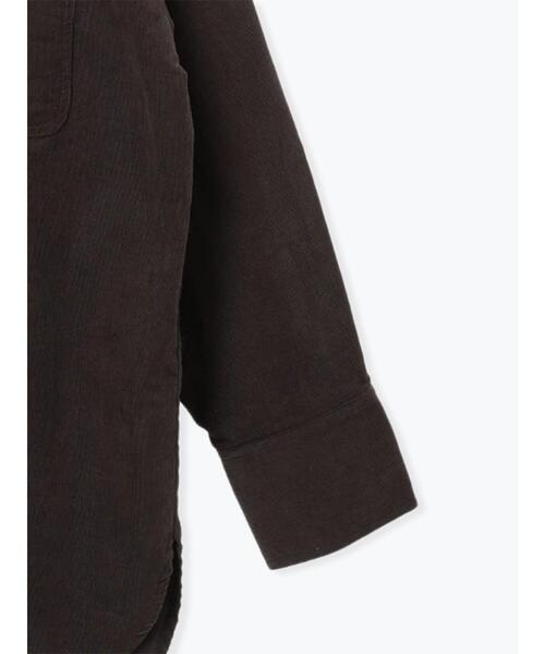 Lugnoncure（ルノンキュール）の「コーデュロイオーバーシャツ（シャツ/ブラウス・レディース・オフホワイト/チャコールグレー/ベージュ・F）」の17枚目の写真