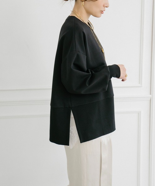 ライトダンボール2wayヘムプルオーバー Emma Taylor│STYLEDOOR