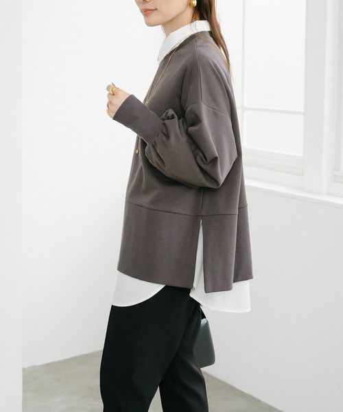 ライトダンボール2wayヘムプルオーバー Emma Taylor│STYLEDOOR