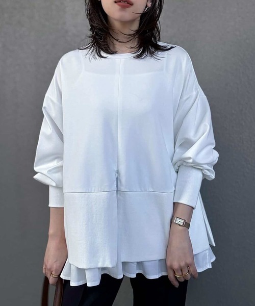 ライトダンボール2wayヘムプルオーバー Emma Taylor│STYLEDOOR