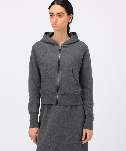 GALERIE VIE(ギャルリー ヴィー)の「スーピマコットンカシミヤ ジップアップパーカ(パーカー・レディース・チャコールグレー・FREE)」の10枚目の写真
