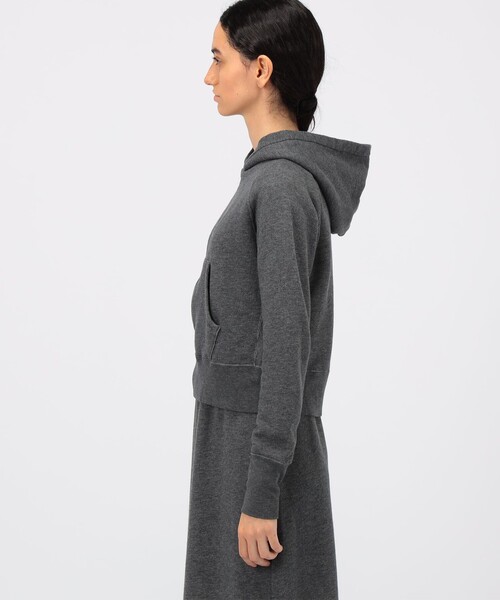 GALERIE VIE(ギャルリー ヴィー)の「スーピマコットンカシミヤ ジップアップパーカ(パーカー・レディース・チャコールグレー・FREE)」の9枚目の写真