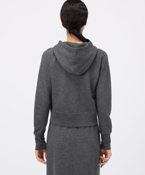 GALERIE VIE(ギャルリー ヴィー)の「スーピマコットンカシミヤ ジップアップパーカ(パーカー・レディース・チャコールグレー・FREE)」の8枚目の写真