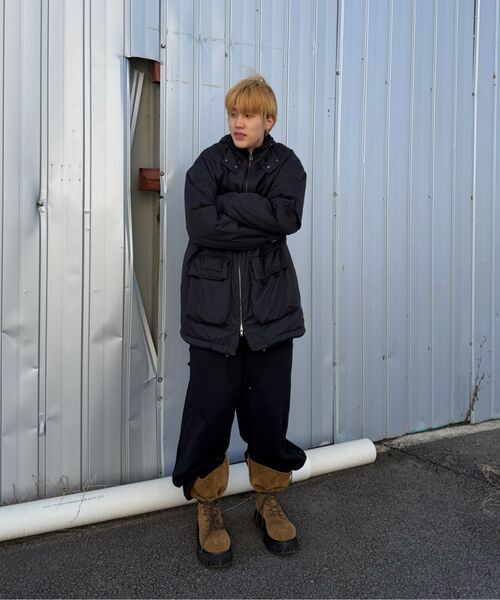 JUAN HOMME(ジュアンオム)の「ダブルニーカーペンタースウェットパンツ(ブラック)(スウェットパンツ・メンズ・その他・MEDIUM/LARGE/SMALL)」の3枚目の写真