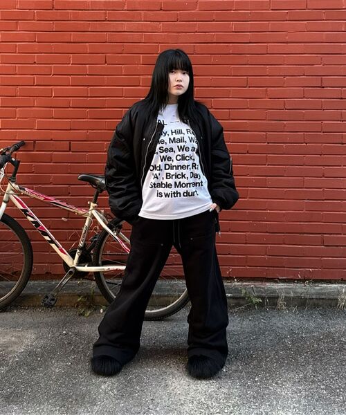 JUAN HOMME(ジュアンオム)の「ダブルニーカーペンタースウェットパンツ(ブラック)(スウェットパンツ・メンズ・その他・MEDIUM/LARGE/SMALL)」の5枚目の写真