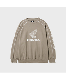 Classic Wing Logo Sweat Shirt Brown