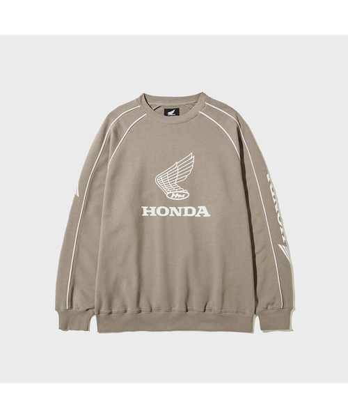 PHYPS MOTORCYCLE(フィップスモーターサイクル)の「Classic Wing Logo Sweat Shirt Brown(スウェット・メンズ・その他・SMALL/MEDIUM/LARGE/X-LARGE)」の1枚目の写真