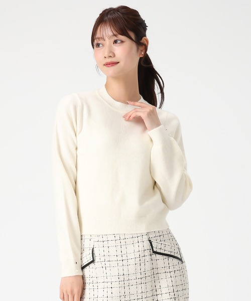 MISCH MASCH(ミッシュマッシュ)の「ラメ混ハイネックニット(ニット/セーター・レディース・ブラック/アイボリー/ワイン/ブルー・フリ-)」の12枚目の写真