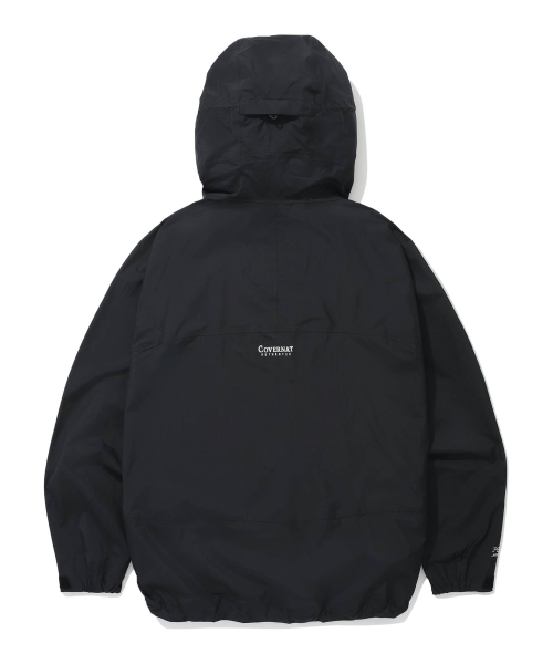 COVERNAT(カバーナット)の「パーテックステックウィンドブレーカー ブラック(ナイロンジャケット・レディース・その他・LARGE/MEDIUM/X-LARGE)」の2枚目の写真