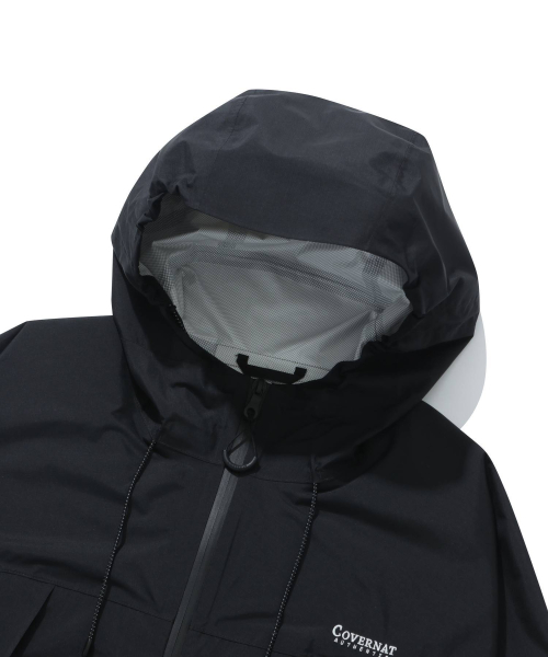 COVERNAT(カバーナット)の「パーテックステックウィンドブレーカー ブラック(ナイロンジャケット・レディース・その他・LARGE/MEDIUM/X-LARGE)」の4枚目の写真