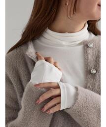 Te chichi | 吸湿発熱タートルネックカットソー《2025winter catalog item》(Tシャツ/カットソー)
