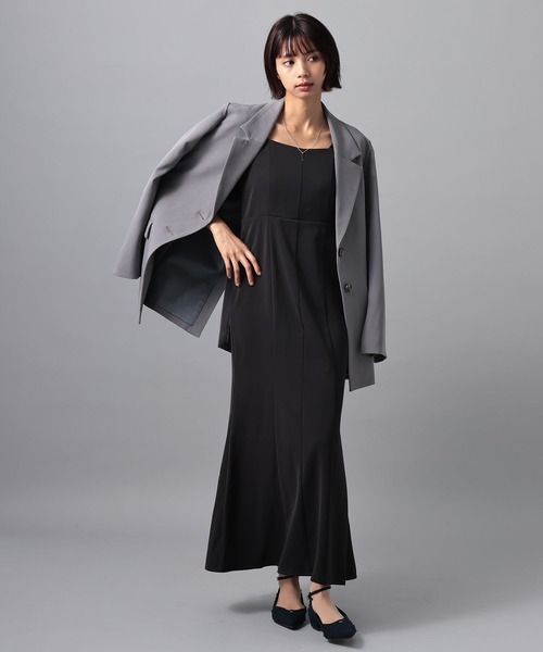 PAGEBOY（ページボーイ）の「【WEB限定】 レースMIXセットワンピース  2点セット/オケージョン（ワンピース・レディース・チャコールグレー/ブラック・FREE）」の10枚目の写真