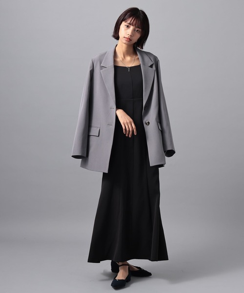 PAGEBOY（ページボーイ）の「【WEB限定】 レースMIXセットワンピース  2点セット/オケージョン（ワンピース・レディース・チャコールグレー/ブラック・FREE）」の11枚目の写真