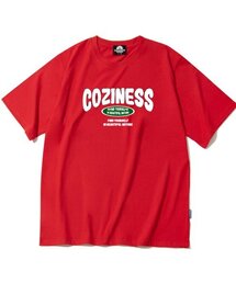COZINESS VARSITY LOGO Tシャツ - レッド