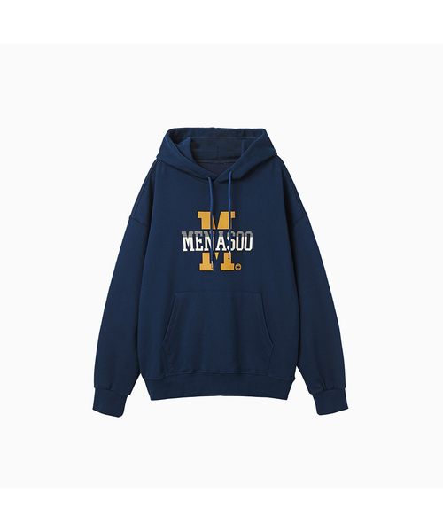 MENASOO(ミナス)の「Menasoo Basic Hoodie_Navy(パーカー・レディース・ネイビー・MEDIUM/SMALL)」の1枚目の写真