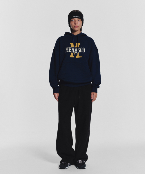 MENASOO(ミナス)の「Menasoo Basic Hoodie_Navy(パーカー・レディース・ネイビー・MEDIUM/SMALL)」の8枚目の写真
