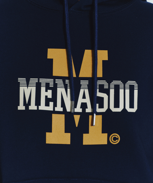 MENASOO(ミナス)の「Menasoo Basic Hoodie_Navy(パーカー・レディース・ネイビー・MEDIUM/SMALL)」の11枚目の写真