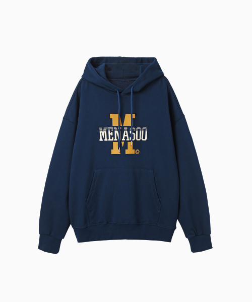 MENASOO(ミナス)の「Menasoo Basic Hoodie_Navy(パーカー・レディース・ネイビー・MEDIUM/SMALL)」の12枚目の写真