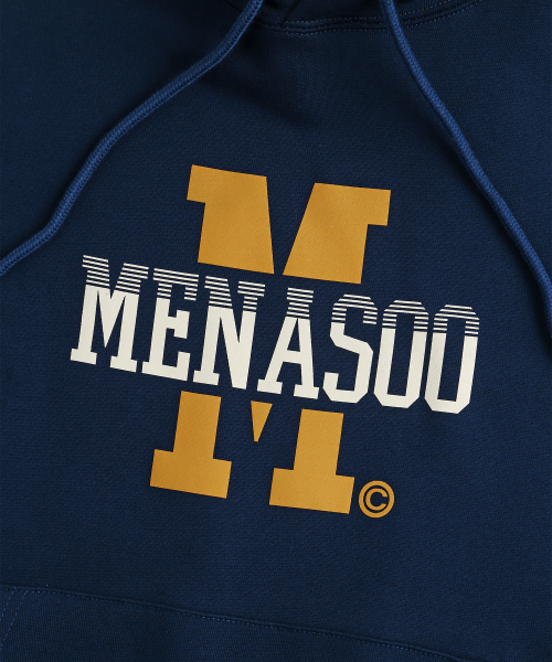 MENASOO(ミナス)の「Menasoo Basic Hoodie_Navy(パーカー・レディース・ネイビー・MEDIUM/SMALL)」の15枚目の写真