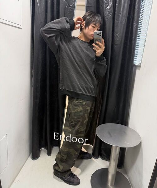 ENDOOR(エンドア)の「Washed duck double pants (camouflage)(その他パンツ・メンズ・その他・1/2/3)」の9枚目の写真