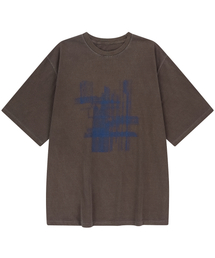 ENDOOR（エンドア）の「Garment Dyeing track 1/2 t-shirt (vtg brown)（シャツ/ブラウス）」