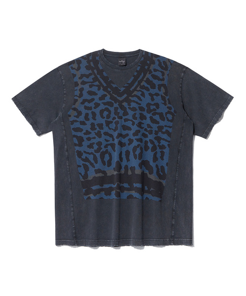 WANGGWAN(ワングァン)の「ドリップレオパードTシャツ(Tシャツ/カットソー・メンズ・その他・MEDIUM/LARGE)」の1枚目の写真