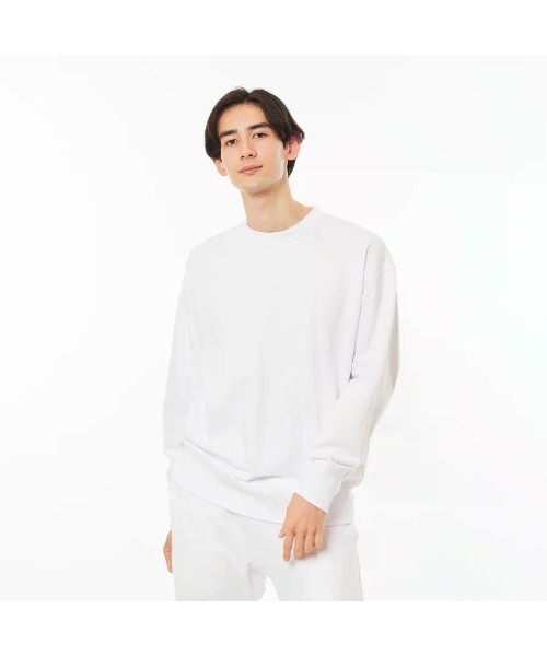 GOAT(ゴート)の「GOAT / CREW NECK SWEAT 13.5oz(スウェット・メンズ・サンドベージュ/ネイビー/プラム/オレンジ/イエロー/ダークグリーン/アッシュ/ヘザーグレー/ホワイト/ブラック・XS/S/M/L/XL)」の1枚目の写真