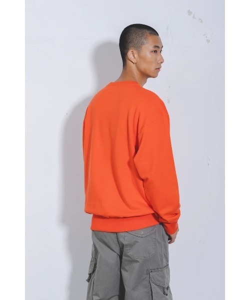 GOAT(ゴート)の「GOAT / CREW NECK SWEAT 13.5oz(スウェット・メンズ・サンドベージュ/ネイビー/プラム/オレンジ/イエロー/ダークグリーン/アッシュ/ヘザーグレー/ホワイト/ブラック・XS/S/M/L/XL)」の10枚目の写真